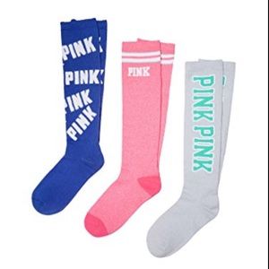 Victoria’s Secret PINK Knee-High Socks 🧦